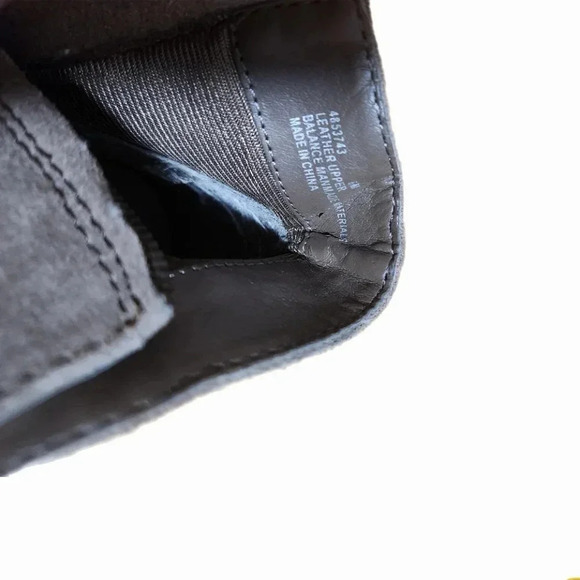 Crown Vintage Grey Suede Leather Heel Booties - Picture 7 of 8